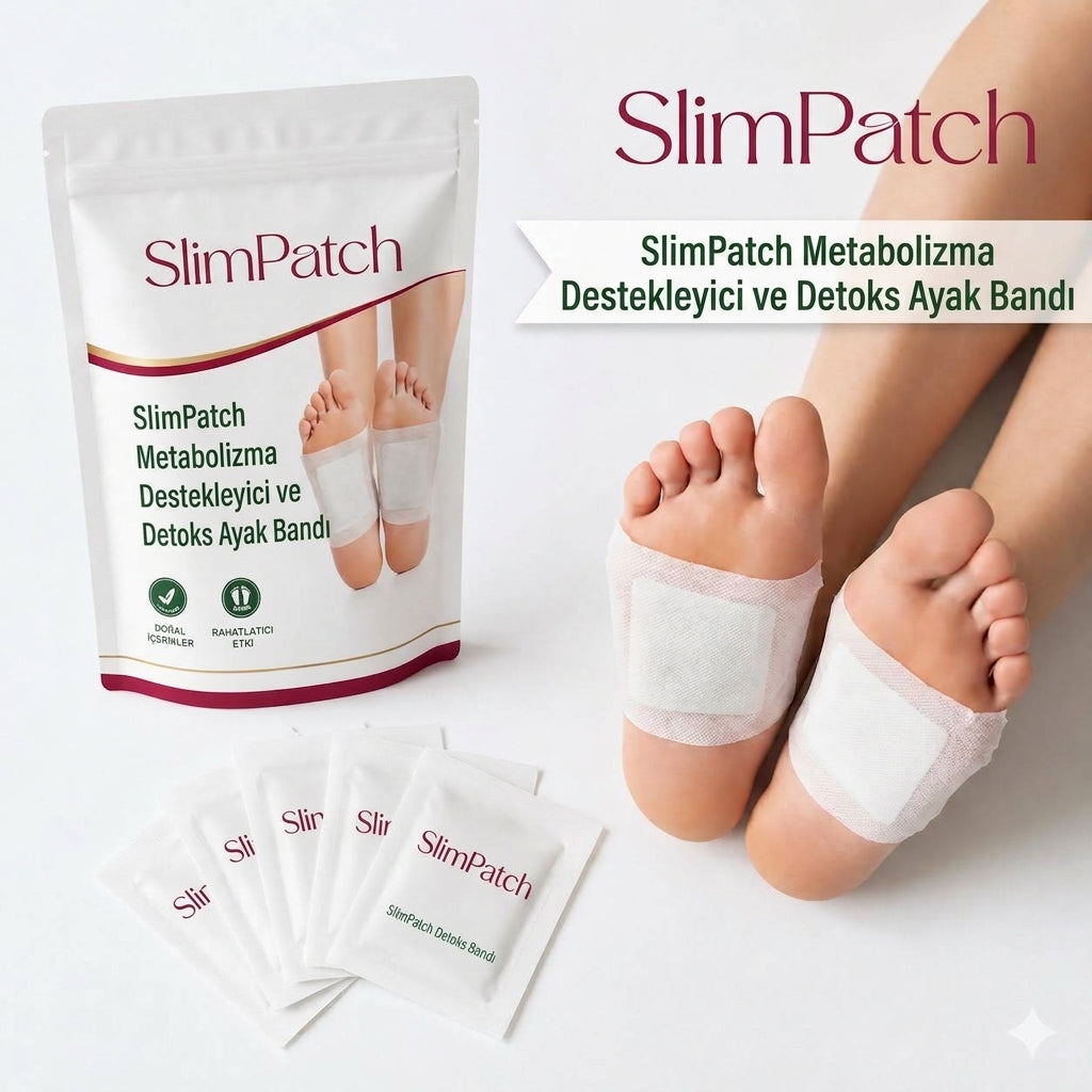 SlimPatch Metabolizma Destekleyici ve Detoks Ayak Bandı